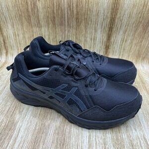 Asics Gel-Venture 10 Men's Size 14 Extra Wide Black Trail Running Shoes 1011B966